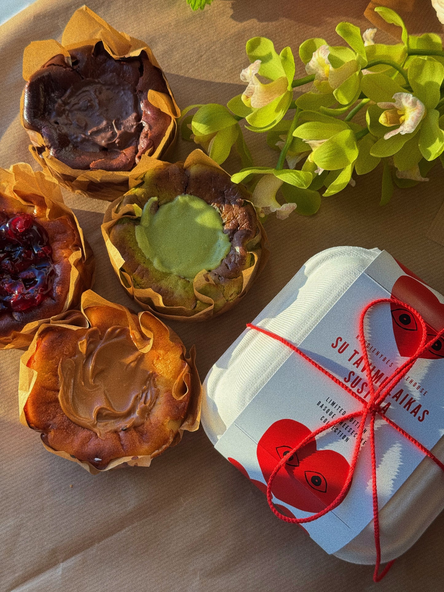 VALENTINE'S DAY BASQUE CHEESECAKE COLLECTION