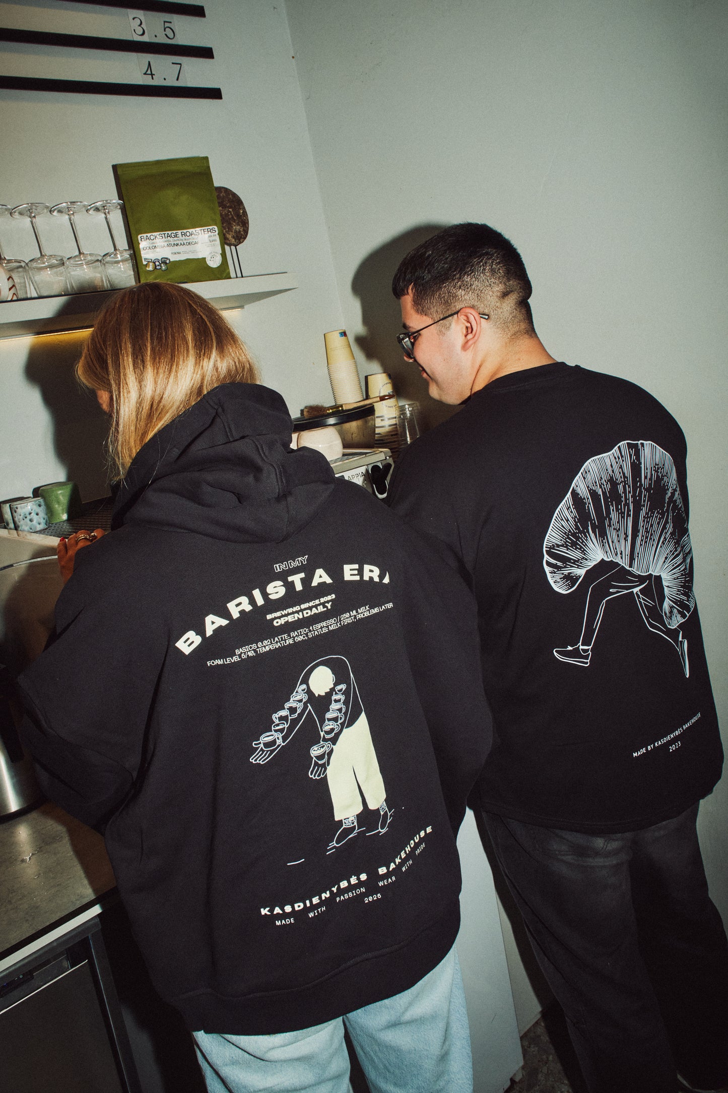 BARISTA ERA SWEATER